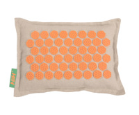 Ensemble de tapis et oreiller d'acupression en lin naturel écologique pour le dos et le cou, idéal pour le massage et le soulagement des douleurs dorsales – Vente en gros