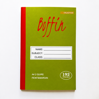 Cahiers A4 2/3 Quire Feint &amp;   Cahiers de comptabilité