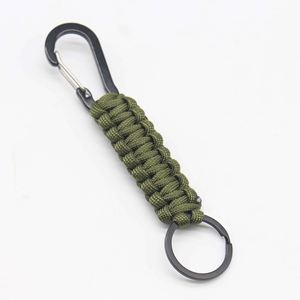 Hot Sale Heavy Duty Paracord Keychain Carabiner Clip Braided Lanyard for Keys <b>Backpack</b> Camping Hiking Outdoor Gear RTS - Product Image 5
