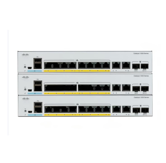 Enterprise Managed  Switch C1000-48T-4X-L 1U Rack-Mounted 48-Port 10G SFP+ Uplink Small