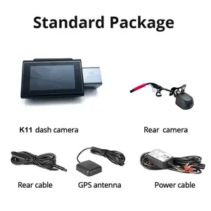 3インチAndroid8.1ワイヤレスカーDVR Dashcam4G卸売ビデオレコーダーFHD1080P GPS WIFIデュアルカメラ自動ドライブレコーダー付き