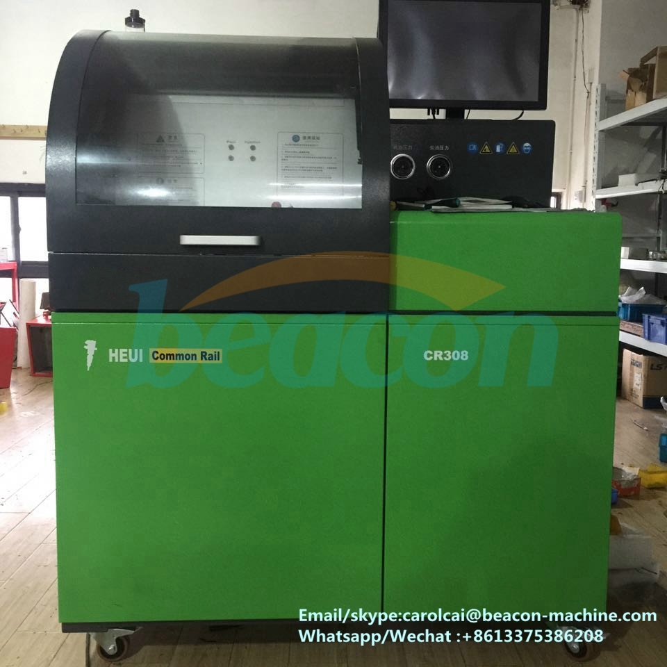 CR308 común carril diesel combustible heui inyector de limpieza y banco de pruebas