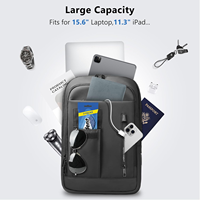 Sac à dos Oxford HEROIC KNIGHT antivol, pliable, imperméable, avec fermeture éclair, sac à outils multifonctionnel pour hommes