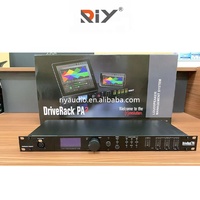 Système de gestion des enceintes DriveRack Pa2 2 entrées 6 sorties, processeur audio numérique pour sonorisation en direct, montage en rack