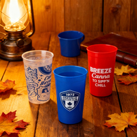 26oz tasse de stade en plastique écologique personnalisé de haute qualité pour boire avec logo personnalisé