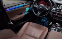 Ventes d'usine, éclairage d'ambiance de voiture de style galaxie, accessoires automobiles, panneaux de bande lumineuse adaptés à BMW X3 X4 F25 F26 2012-2017 13/14/15/16