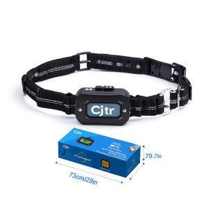 Collier de dressage pour chien Cjtr, télécommande rechargeable 300M, étanche IP67, portée de 875 yards, 4 modes, accessoire d'entraînement pour animaux de compagnie - Product Image 1