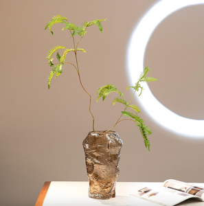 Vaso in Vetro Creativo Stile Europeo <span class=keywords><strong>con</strong></span> Motivo Giglio e Montagna, Vaso Decorativo per Fiori e Arredamento Casa - Product Image 6