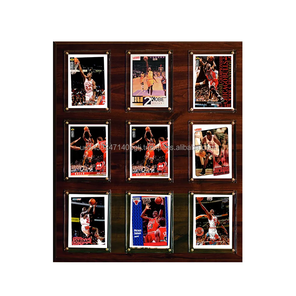 2021無料デザインカスタマイズMichael Jordan N B A 15 "x18" Michael Jordan Career Stat Plaque Paper Card