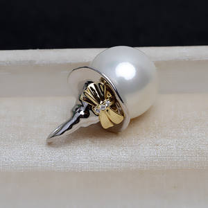 Accesorio de Plata S925 Hecho a Mano, Colgante Barroco Estilo Piao, DIY, Pequeño Diablo con Lazo Incrustado, Base Vacía para Joyería, Componentes y Fornituras -4170 - Product Image 2