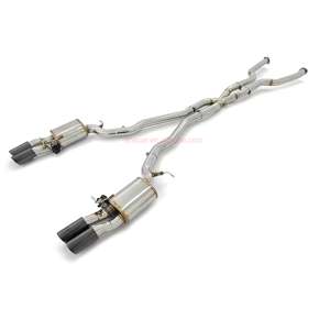 DOS para <span class=keywords><strong>BMW</strong></span> <span class=keywords><strong>M5</strong></span> E60/E61 2004-2010 S85 5,0 V8 con válvulas de silenciador accesorios de coche sistema de tuberías - Product Image 3