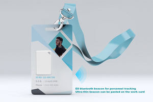 Protocolo E8 Ibeacon, Baliza Ultrafina Programable, Baliza Eddystone, Etiquetas BLE para Gestión de Activos - Product Image 6