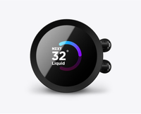 NZ-XT Kraken 360 RGB putih 360mm AIO cairan pendingin dengan layar LCD dan kipas RGB