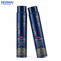 Tube souple cosmétique personnalisé 160 ml en aluminium/plastique pour crème colorante capillaire, avec bouchon à vis PP et opercule en aluminium, impression de logo OEM
