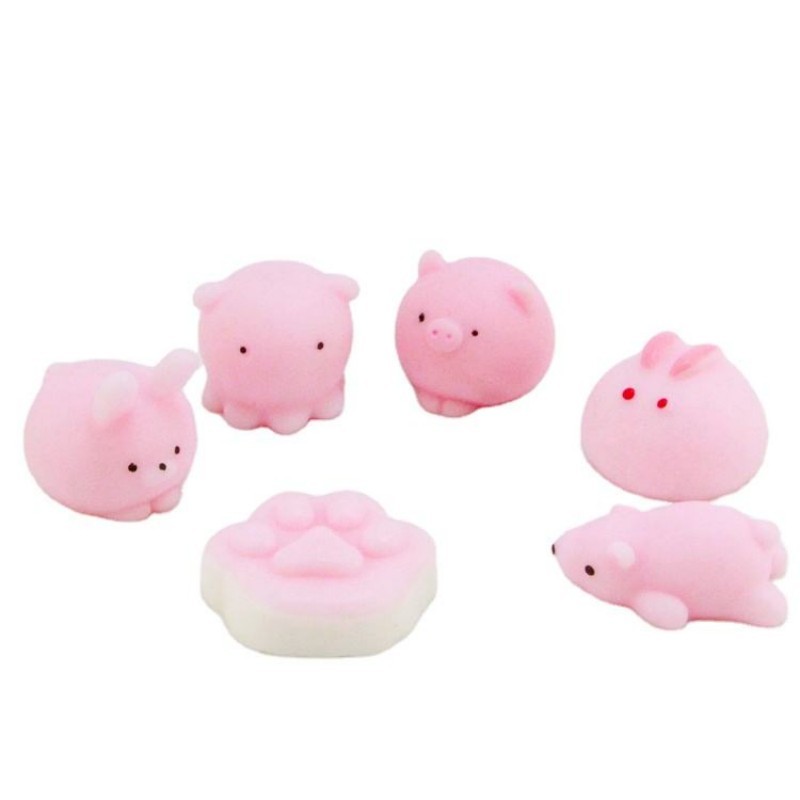 Tpr Mini Cute Squishies Animals Little