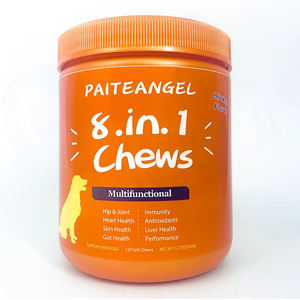 Commercio all'ingrosso Pet vitamina <span class=keywords><strong>Ad3E</strong></span> supplemento per cani Coq10 e acido folico immunità generale salute integratori multifunzionali per cani 8 in 1 - Product Image 6