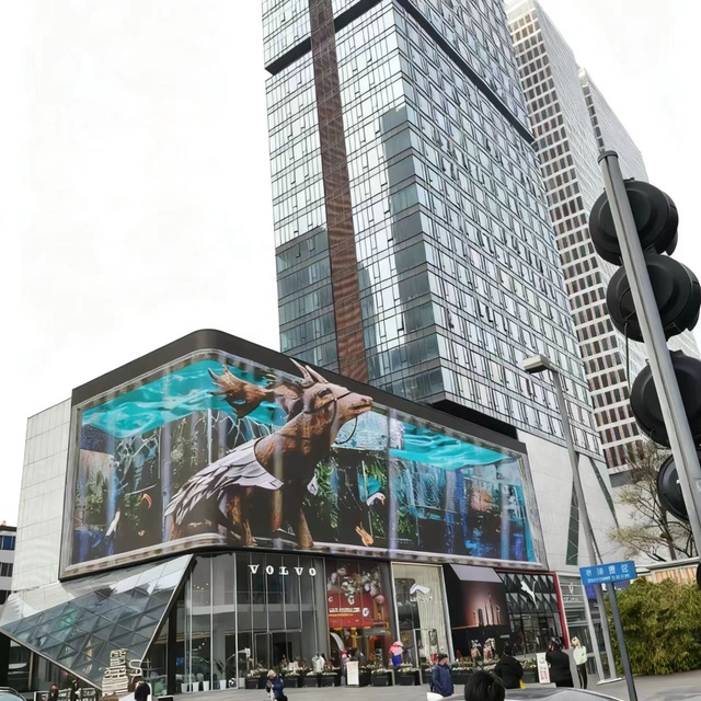 Outdoor High Refresh P2.5 P3 P4 P5 P6 P6.667 P8 P10 Video Wall Module Naked Eye 3D Advertising LED Billboard Display Screen Sign