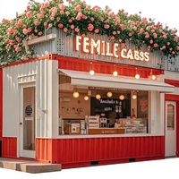 Conteneur Pop-up 20 pieds Direct Usine : Café, Cuisine, Restaurant et Boutique Modifiés à Partir de Conteneurs Maritimes pour Ferme – En Vente