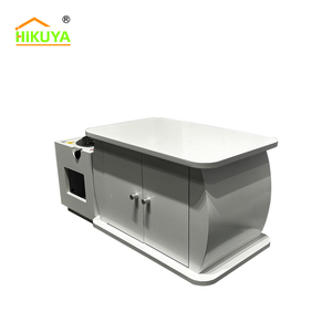 Bền Tempered <span class=keywords><strong>Glass</strong></span> Bàn cà phê tùy chỉnh UV in ấn rekebot bảng với đèn LED - Product Image 6