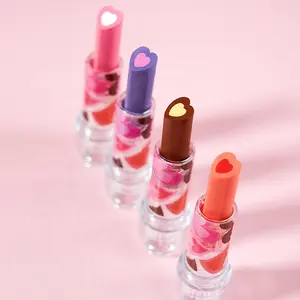 <span class=keywords><strong>Precio</strong></span> de fábrica al por mayor alto pigmento amor corazón lápiz labial mate vegano lápiz labial - Product Image 1