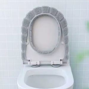 Housse de siège de toilette portable multi-couleurs, ensemble monobloc, protection douce, accessoires de salle de bain pour la maison et les voyages - Product Image 2