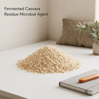 Agent Microbien Fermenté à Base de Résidus de Manioc, Matière Première de Qualité Alimentaire pour l'Alimentation Aquacole, Réduit l'Entérite chez les Poissons et les Crevettes, ISO 22000