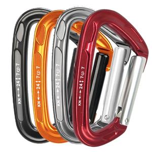 Precio de fábrica 24kn aleación de aluminio al aire libre ligero escalada mosquetón Clips Belay dispositivo - Product Image 6