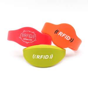 공장 가격 패시브 NFC 탄성 패브릭 맞춤형 스트레치 직조 <span class=keywords><strong>RFID</strong></span> 손목밴드/팔찌/팔띠 이벤트용 - Product Image 3