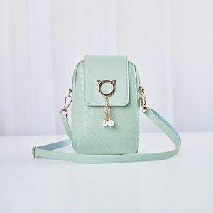 <span class=keywords><strong>Sac</strong></span> à bandoulière mini <span class=keywords><strong>pour</strong></span> femme en PU, motif uni, capacité jusqu'à 1L, fermeture magnétique, style pochette <span class=keywords><strong>pour</strong></span> téléphone <span class=keywords><strong>portable</strong></span> - Product Image 3