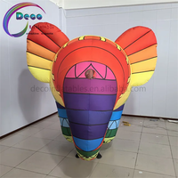 Costume d'éléphant gonflable géant pour défilé, scène, fête, événement, décoration, spectacle