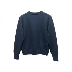 <span class=keywords><strong>Pull</strong></span> en tricot décontracté pour femmes avec patchwork en promotion pour la saison d'automne - Product Image 2