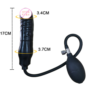 ของเล่นผู้ใหญ่แบบเป่าลมรูปอวัยวะเพศชาย ขนาดใหญ่ สีเนื้อ สมจริงมาก - Product Image 3