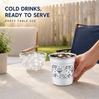 Gobelet de fête personnalisé avec logo, gobelet jetable en aluminium, gobelet à bière en métal, gobelet réutilisable en aluminium recyclé, gobelet de stade