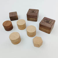 Großhandel Holzkiste für Kunst handwerk Kleine Andenken Box Schatzkiste Holz Schmucks cha tulle