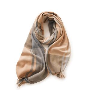Women Plaid Tassel Scarf Soft Warm Checkered Oversized <b>Shawl</b> <b>Wrap</b> Grid Pattern Fringe Scarf for Ladies Autumn Winter Daily Wear - Product Image 5