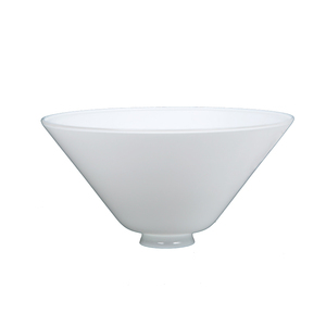 <span class=keywords><strong>Paralume</strong></span> per Lampada a Sospensione in Vetro Opale Lucido a Forma Conica Stile Retrò, Copertura per Lampada a Sospensione Antica - Product Image 2