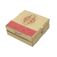 Cajas Plegables Desechables de Papel Kraft Impresas Personalizadas para Envasado de Alimentos, Pizza, Sushi, Ecológicas, OEM Disponible