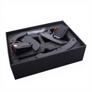Volant en fibre de carbone magnétique manette de vitesse pour <span class=keywords><strong>BMW</strong></span> F36 F21 F22 F32 F30 F02 F80 F11 F06 F20 F23 F10 F12 F26 F15 M3 M4 M5 - Product Image 1