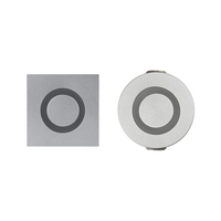 Litecent 1w intérieur et extérieur Led étape lumière esprit corps en aluminium encastré coin lumière pour escaliers maison hôtel IP67 étanche
