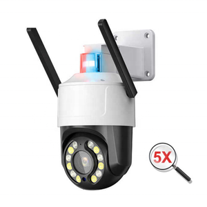 8MP impermeabile 4K PTZ CCTV IP telecamera di sicurezza con Zoom 5X Wifi AI movimento umano di rilevamento del movimento di allarme scheda di memoria SD - Product Image 1