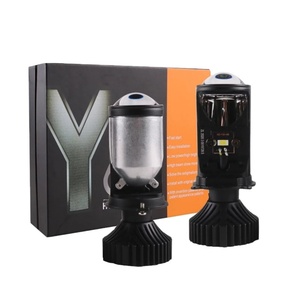 New Bi Led Projector Lens 5500K 35W H4 Mini Bi Led Headlight <b>Auto</b> <b>Lighting</b> <b>System</b> LED Headlight Mini Projector H4 - Product Image 1