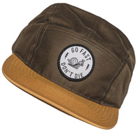 Casquettes de sport de haute qualité 2026 – Casquette non structurée à 5 panneaux, casquette snapback d'extérieur à visière plate, casquette de camping avec patch tissé personnalisé