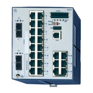 Hirschmann RS20-2400S2S2SDAE RS20/30/40 Managed Industrial <b>Ethernet</b> <b>Switches</b> - Product Image 1