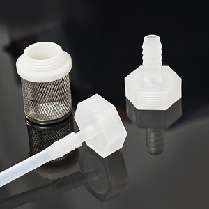 Conector de Manguera con Filtro de Acero Inoxidable, 6mm 8mm 10mm 12mm 16mm 18mm 20mm 25mm, Hexagonal, Filtro de Líquido para Bomba de Agua de Acuario - Product Image 3