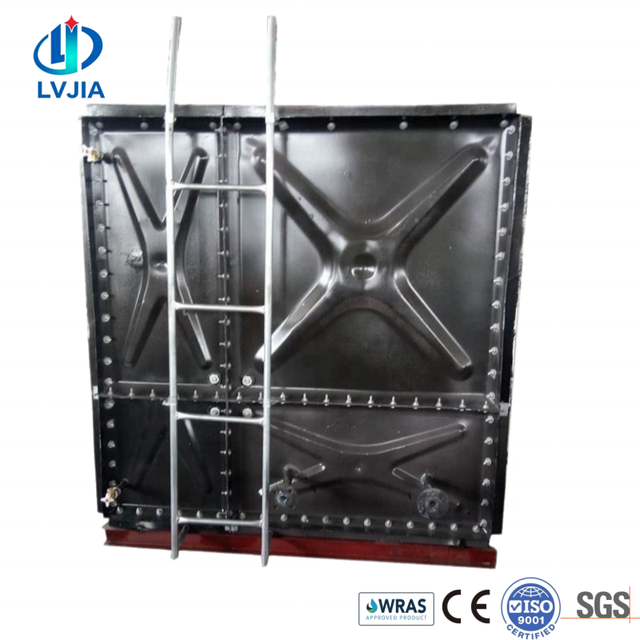 Custom Capacity Bolted Assembled Corrosion Resistant Enamel Steel Panel Storage Tank for Fire Fighting Domestic Water