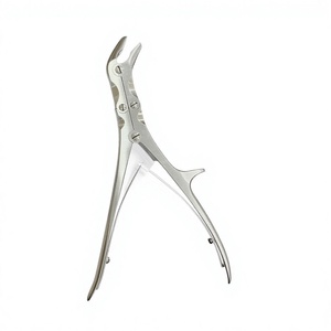 Echlin Rongeur à os en acier inoxydable 23 cm de long, morsure 2 mm/3 mm/4 mm, forceps manuel réutilisable pour la coupe des os, certifié CE Classe I - Product Image 1