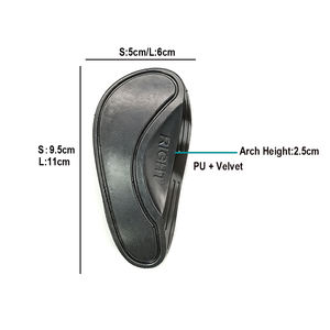 Plantillas con Soporte de Arco para Pies Planos, Almohadillas de PU para Aliviar la Presión y el Dolor de Pies, Plantillas con Soporte de Arco para Hombres y Mujeres - Product Image 4