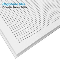 Plaques acoustiques pour plafonds en plâtre perforé de 12 mm de diamètre, conçues pour différents types de plaques de plâtre.