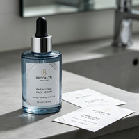 Solution d'étiquettes personnalisées pour huiles essentielles TEDDY, vinyle, feuille d'or rose, soin de la peau, soin des cheveux, flacon en verre, cosmétiques, étiquettes de parfum