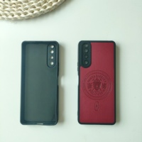Vente en gros d'usine de coques de téléphone anti-chute en TPU + cuir artificiel adaptées à SONY Xperia 10V